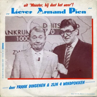 Liever Armand Pien by Frank Dingenen & Zijn Vier Windpokken - album cover