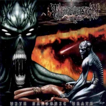 With Sardonic Wrath by Throneaeon - album cover
