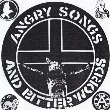Angry Songs and Bitter Words: A Crass Records Tribute by Various Artists - album cover