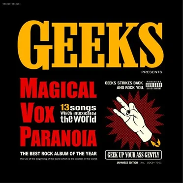 MAGICAL VOX PARANOIA by GEEKS - album cover