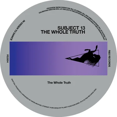 The Whole Truth by Subject 13 - album cover