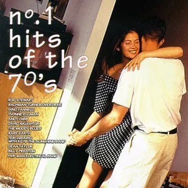 No. 1 Hits of the 70's by Various Artists - album cover