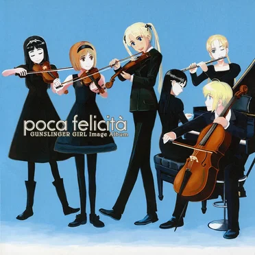 GUNSLINGER GIRL Image Album [poca felicità] by Revo - album cover