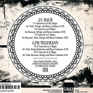 Concertos for Viola & Bassoon