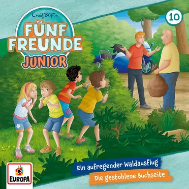 Fünf Freunde Junior 10: Ein aufregender Waldausflug / Die gestohlene Buchseite by Enid Blyton - album cover