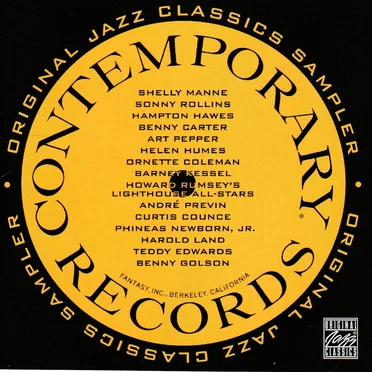 Contemporary Records: Original Jazz Classics Sampler by Various Artists - album cover