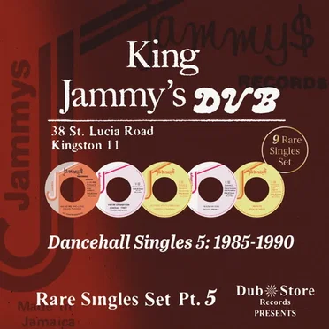 King Jammy's Dancehall Singles 5: 1985-1990 by Various Artists - album cover