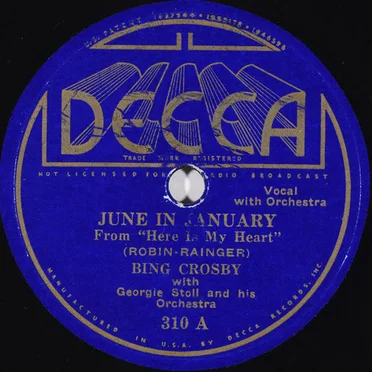 June in January / Love Is Just Around the Corner