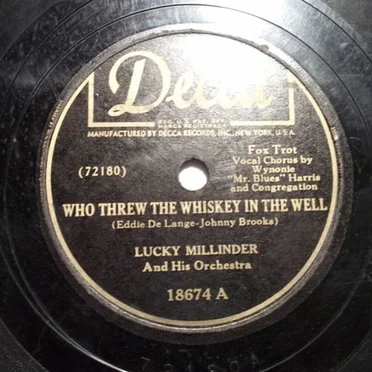 Who Threw the Whiskey in the Well / Shipyard Social Function