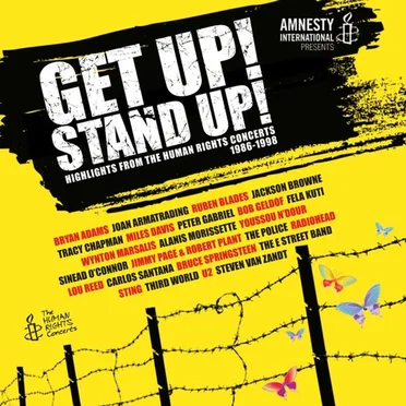Get Up! Stand Up! Highlights From the Human Rights Concerts 1986–1998 by Various Artists - album cover