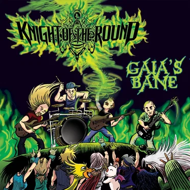 Gaia’s Bane by Knight of the Round - album cover