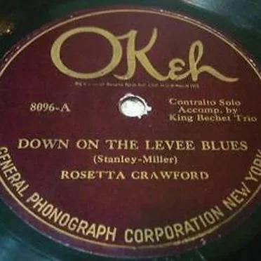 Down on the Levee Blues / Lonesome Woman Blues by Rosetta Crawford - album cover