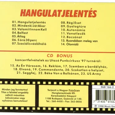 Hangulatjelentés