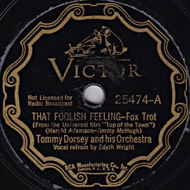 That Foolish Feeling / Where Are You?