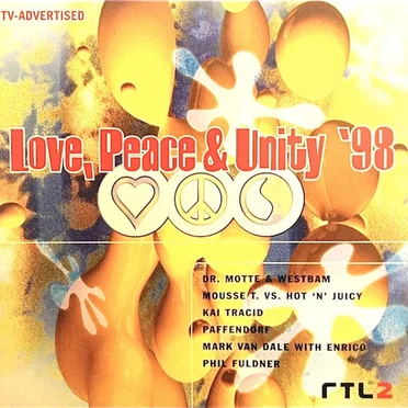 Love, Peace & Unity '98 by Various Artists - album cover