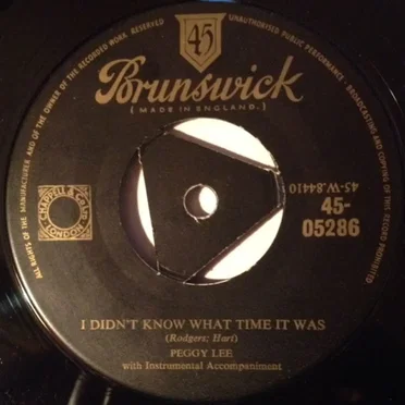 Johnny Guitar / I Didn't Know What Time It Was