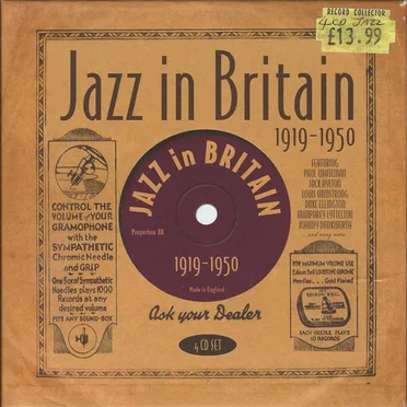 Jazz in Britain 1919-1950 by Various Artists - album cover