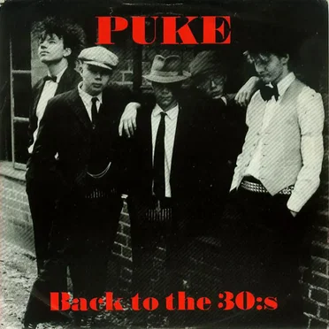 Back to the 30:s by Puke - album cover