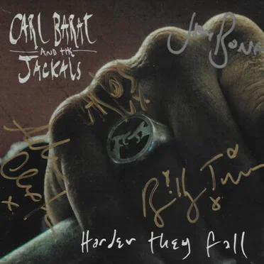 Harder They Fall by Carl Barât and The Jackals - album cover