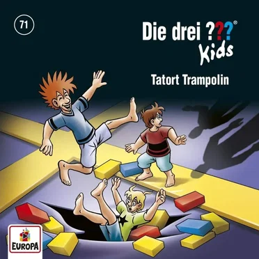Die drei ??? Kids, Folge 71: Tatort Trampolin by Die drei ??? Kids - album cover