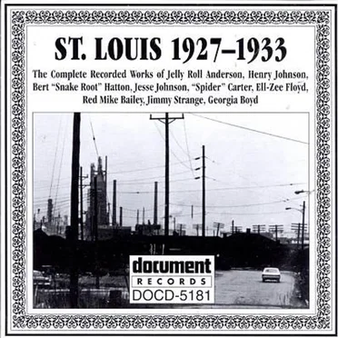 St. Louis 1927-1933 by Various Artists - album cover