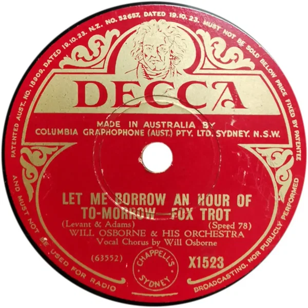 Let Me Borrow an Hour of To-Morrow / At Your Beck and Call