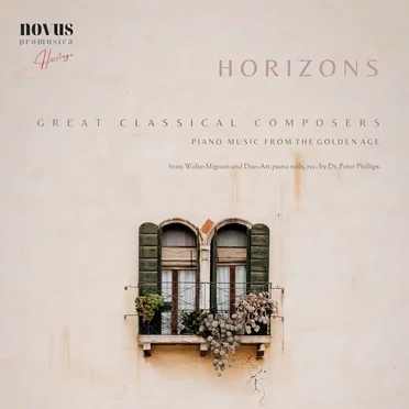 Horizons. Piano Music from the Golden Age by Peter Phillips - album cover