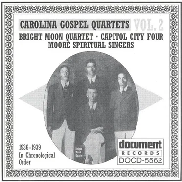 Carolina Gospel Quartets:Volume 2 (1936-1939) by Various Artists - album cover