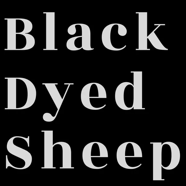 Black Dyed Sheep