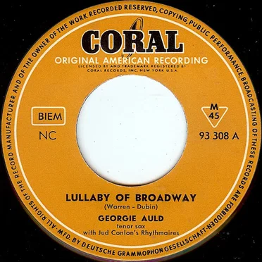 Lullaby of Broadway / Just You, Just Me