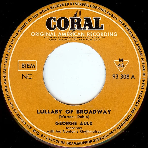 Lullaby of Broadway / Just You, Just Me