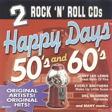 Happy Days 50's and 60's by Various Artists - album cover