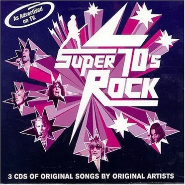 Super 70’s Rock by Various Artists - album cover