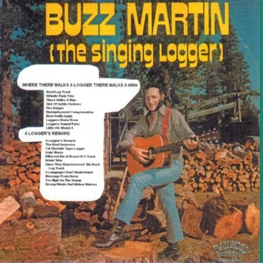 Where There Walks a Logger There Walks a Man/A Loggers Reward by Buzz Martin - album cover