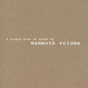 A Single Book of Songs
