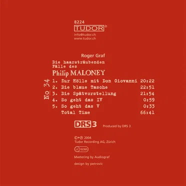 Die haarsträubenden Fälle des Philip Maloney, N° 34 by Roger Graf - album cover
