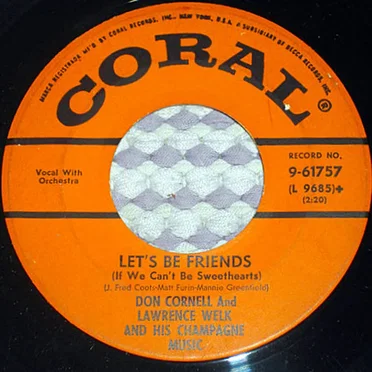 Let’s Be Friends (If We Can’t Be Sweethearts) / Pa‐Pa Ma‐Ma Cha‐Cha