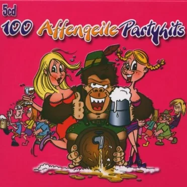 100 affengeile Partyhits by Various Artists - album cover