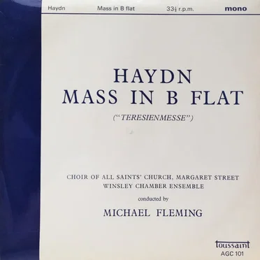 Mass In B Flat