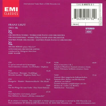 Orchesterwerke / Werke für Klavier und Orchester