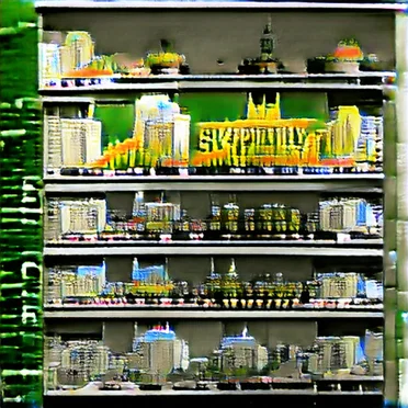 Cities on Shelves by Eternal Supermarket Stock - album cover
