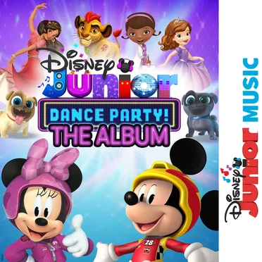 Disney Junior Music Dance Party! The Album by Various Artists - album cover