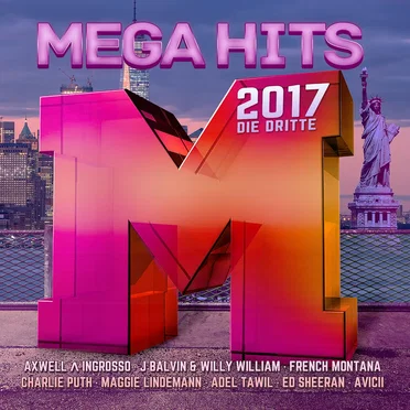 Megahits 2017: Die Dritte by Various Artists - album cover