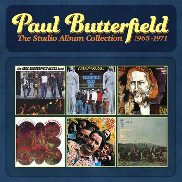The Studio Album Collection 1965-1971 by The Paul Butterfield Blues Band - album cover