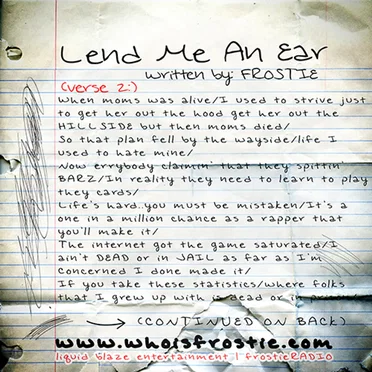 Lend Me an Ear