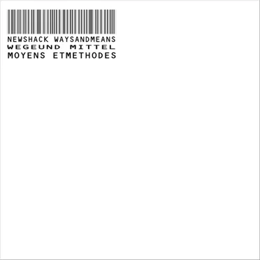Ways and Means - EP by New Shack - album cover