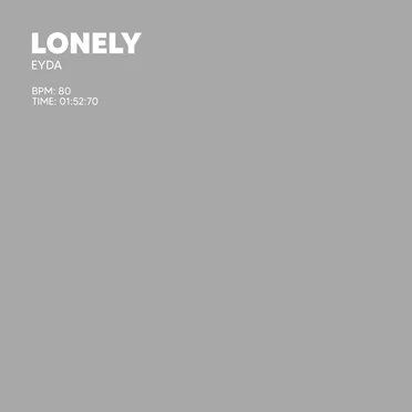 LONELY by EYDA - album cover