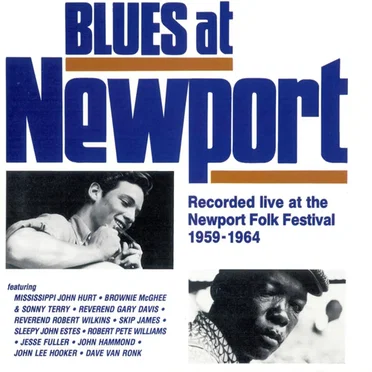 Blues at Newport Recorded Live at the Newport Folk Festival 1959-1964 by Various Artists - album cover
