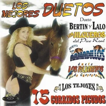 Los mejores duetos: 15 corridos picudos by Various Artists - album cover