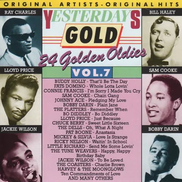 Yesterdays Gold Vol. 7 (24 Golden Oldies) by Various Artists - album cover